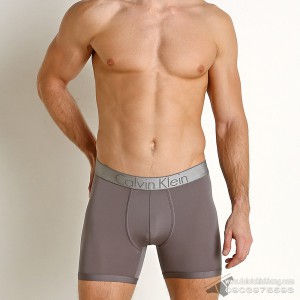 Quần lót nam Calvin Klein NB1296 Customized Stretch Micro Boxer Brief Grey Sky
